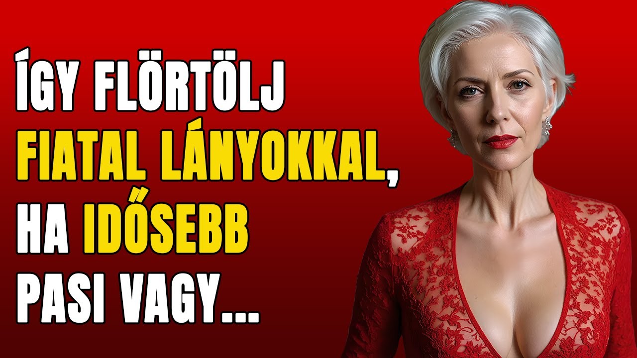 Idősebb pasik, így kell FLÖRTÖLNI a fiatalabb Nőkkel – EZ a Titkok