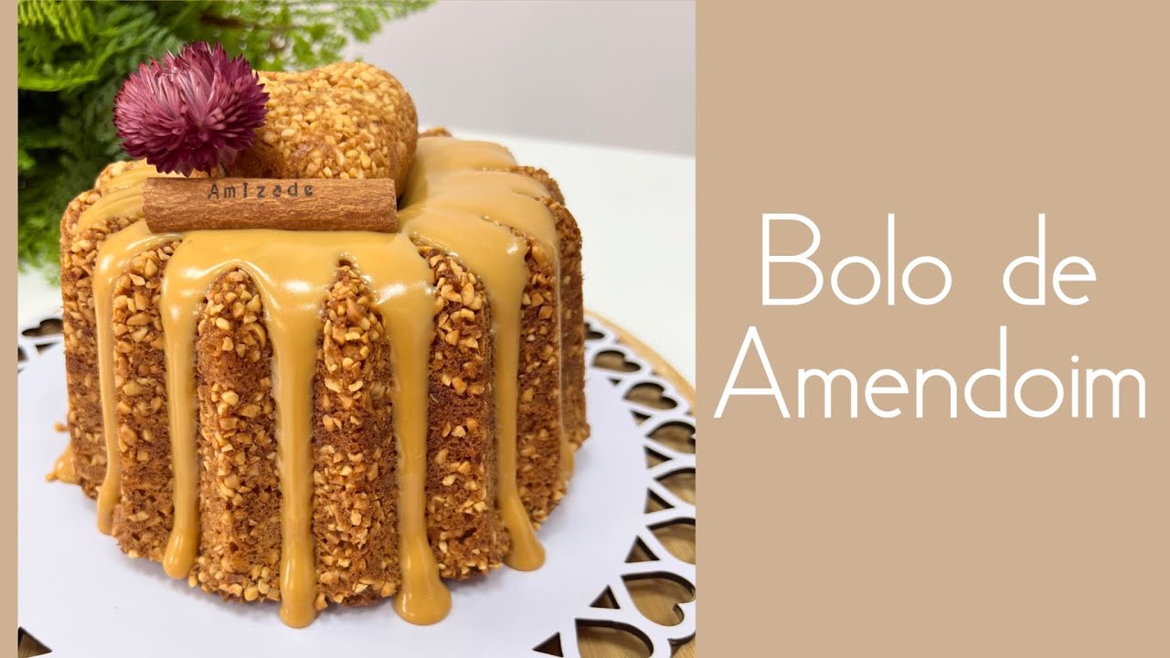 BOLO DE AMENDOIM