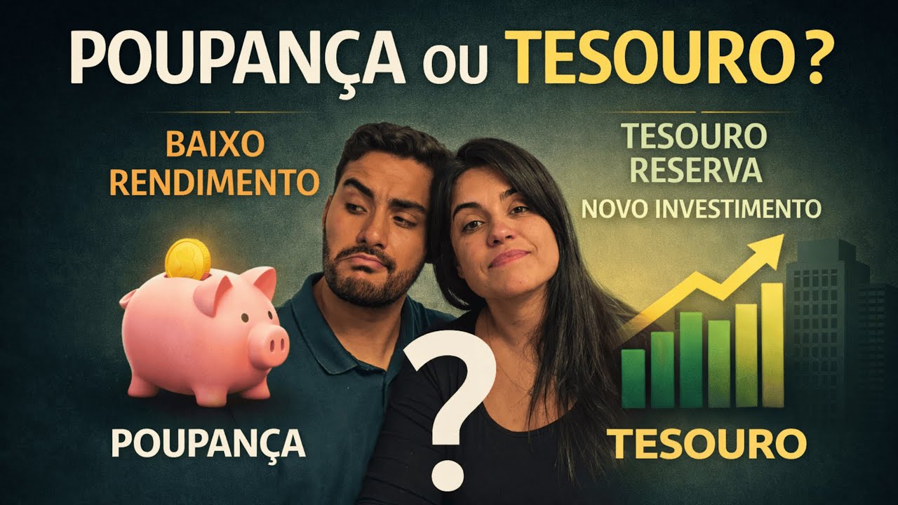 POUPANÇA ESTÁ COM OS DIAS CONTADOS? O que ACONTECE quando o Tesouro vira a NOVA ‘poupança’ do BRASIL