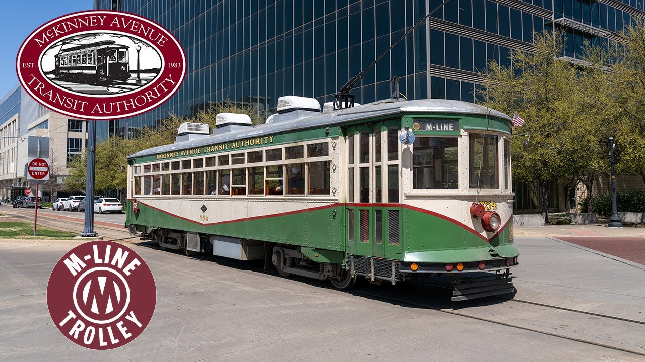 Dallas M-Line Trolley - 754 Betty