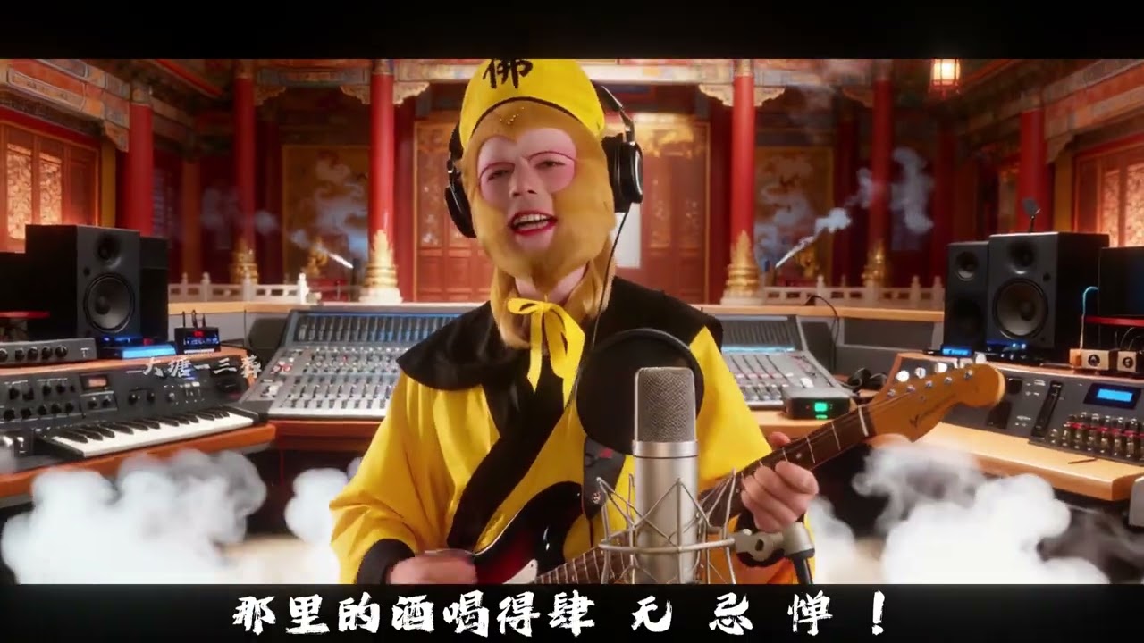 孙悟空《美猴王的葬礼》这是美猴王的葬礼,用斗战胜佛的名 埋了他的狂！ #娱乐 #音樂 #影视 #西游记 #aimusic 