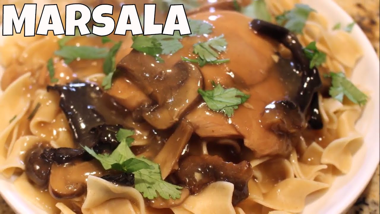Chicken Marsala For Whip It Up Wednesday Crock Pot Colab With Linda's Pantry