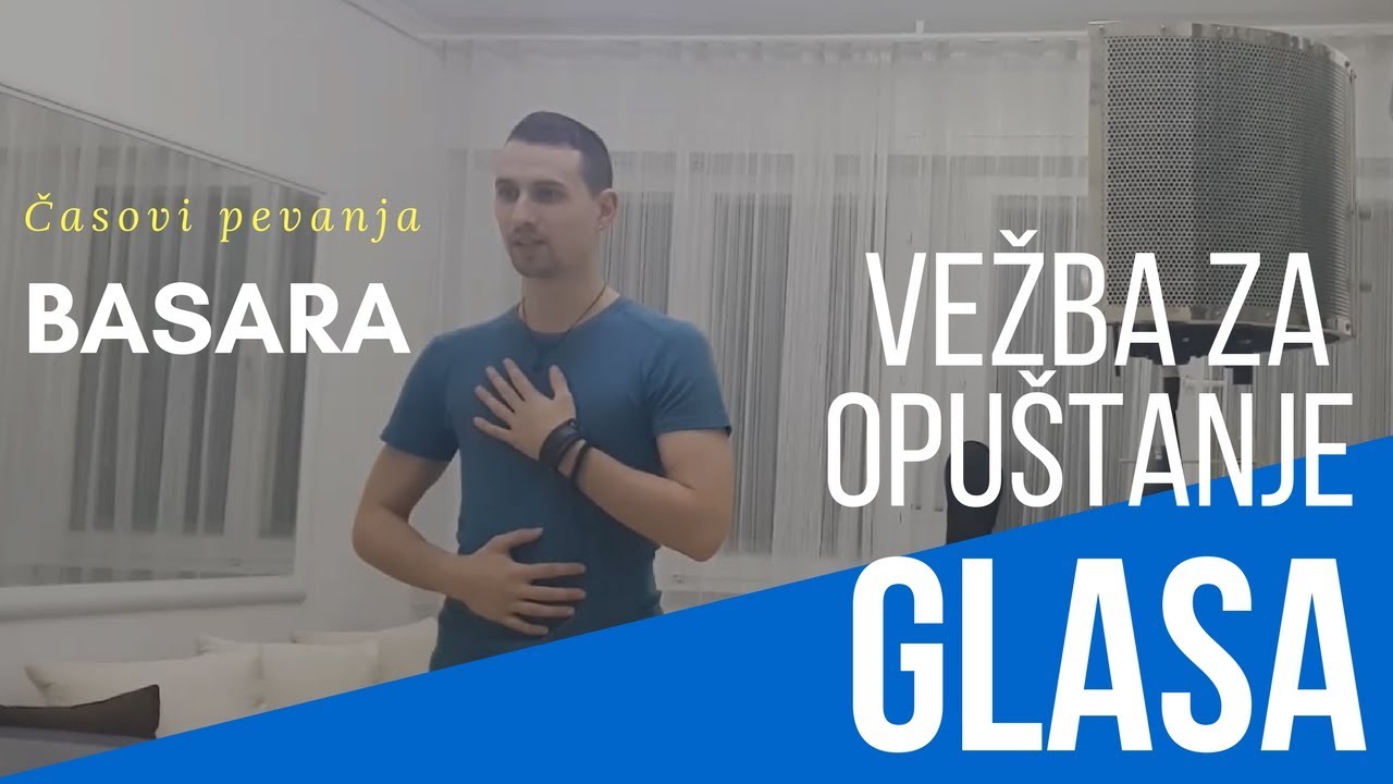 Vežba ''R'' za opuštanje glasa i pravilno disanje / Časovi pevanja