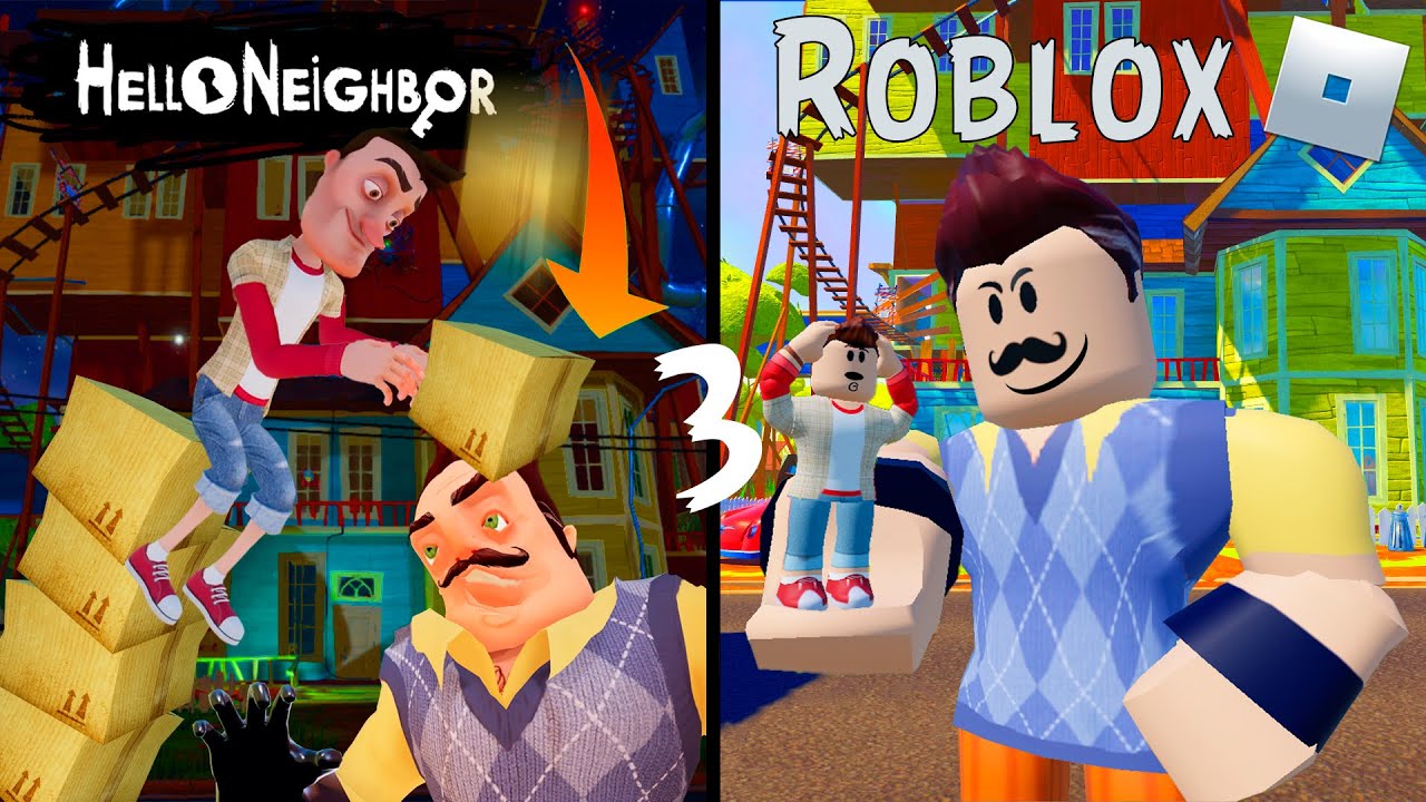 Hello Neighbor But in Roblox#3