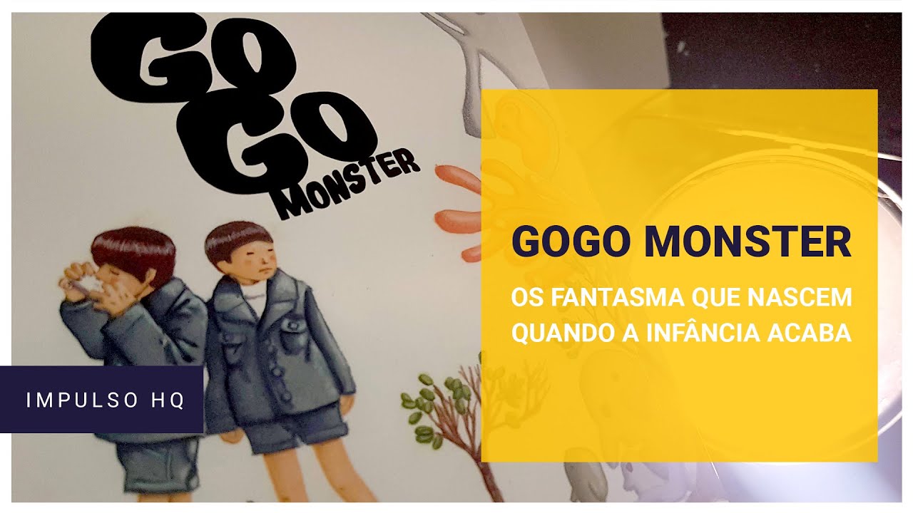 Os fantasmas que nascem quando a inf&acirc;ncia acaba em GOGO Monster de Taiyo Matsumoto