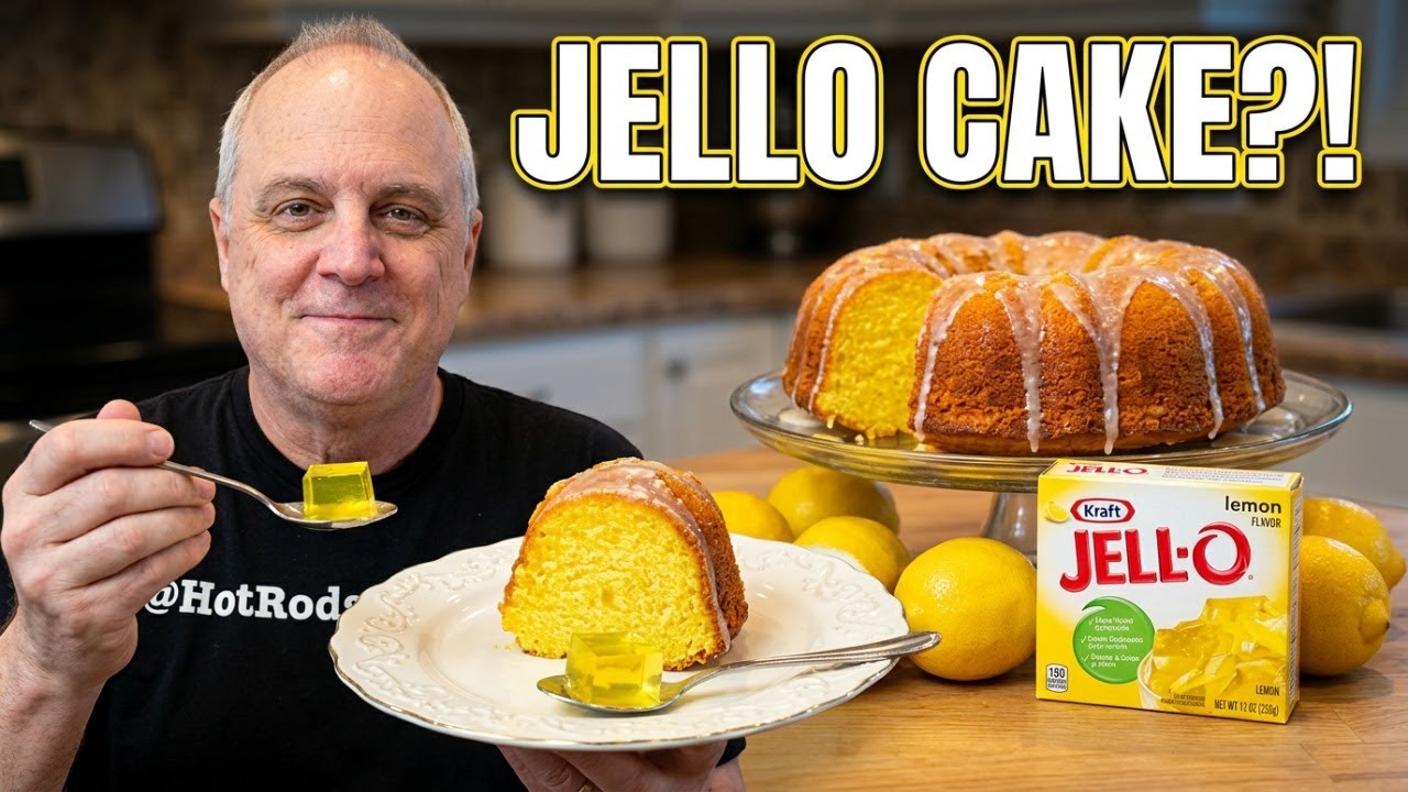 Can You Believe This Cake Starts With Jello?