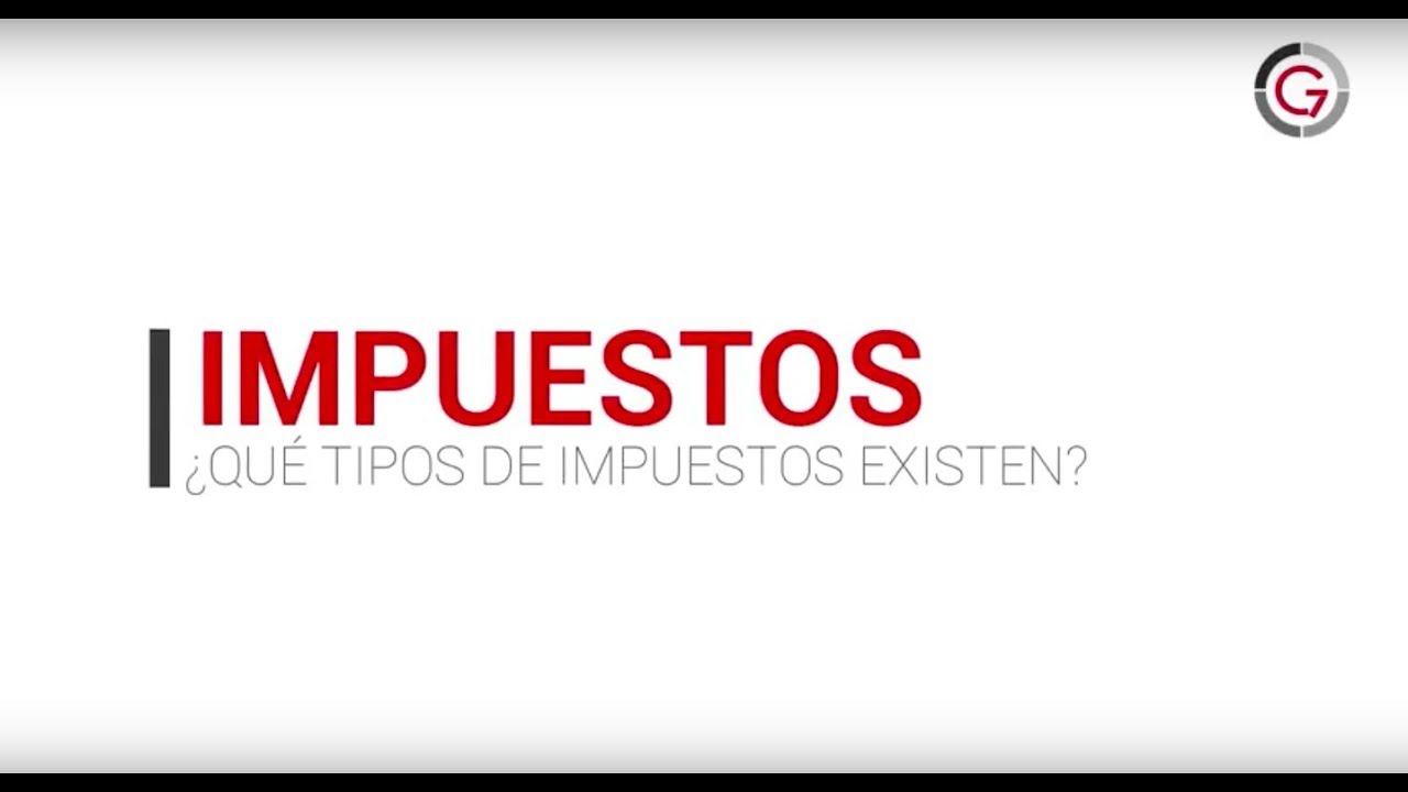 Tipos de impuestos en España