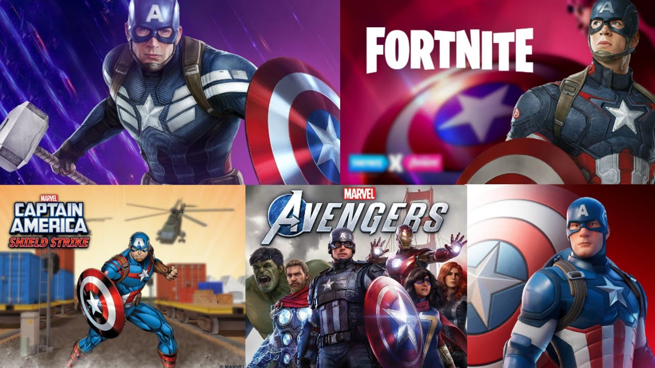 Evolution of Captain America in video games|MR TOONS|ToonsFM/(T{FM})|