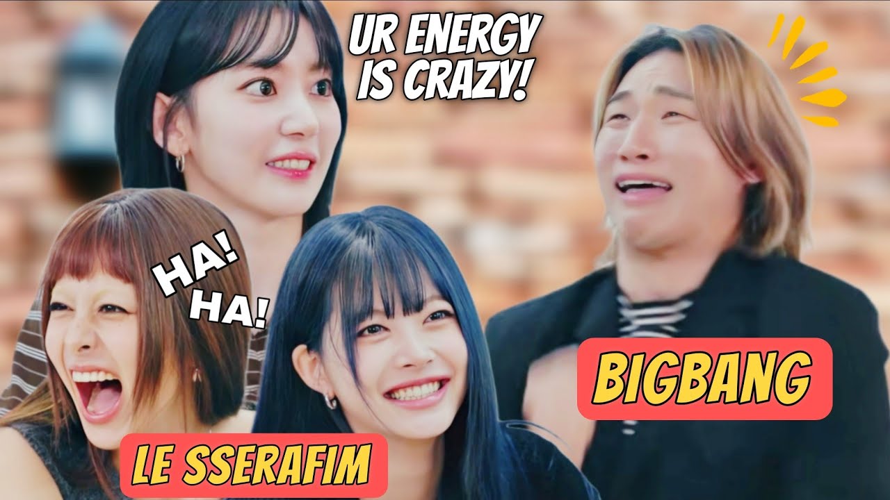 BIGBANG DAESUNG didn't stand a chance against SAKURA, YUNJIN and EUNCHAE(funny moments)