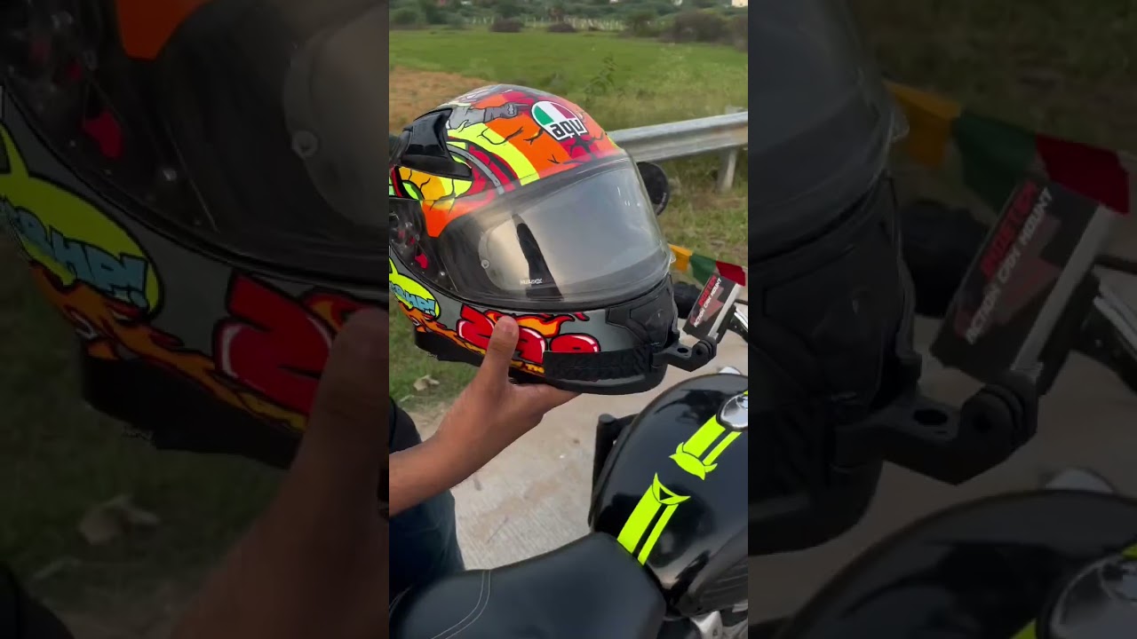 Action camera mount for motocross helmets | Ridetek action camera mount