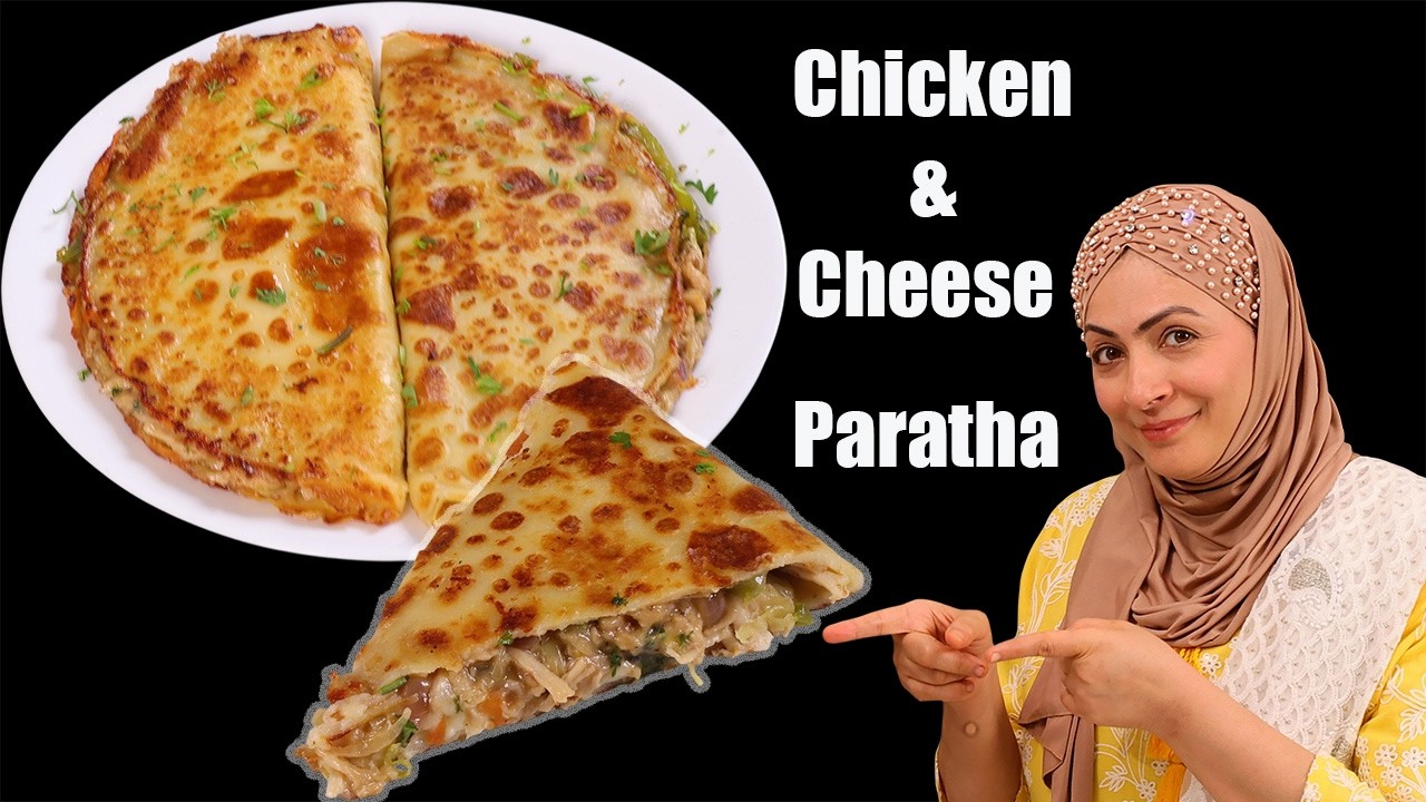NA ATAA GUNDNA NA BELNA CHICKEN CHEESE PARATHA