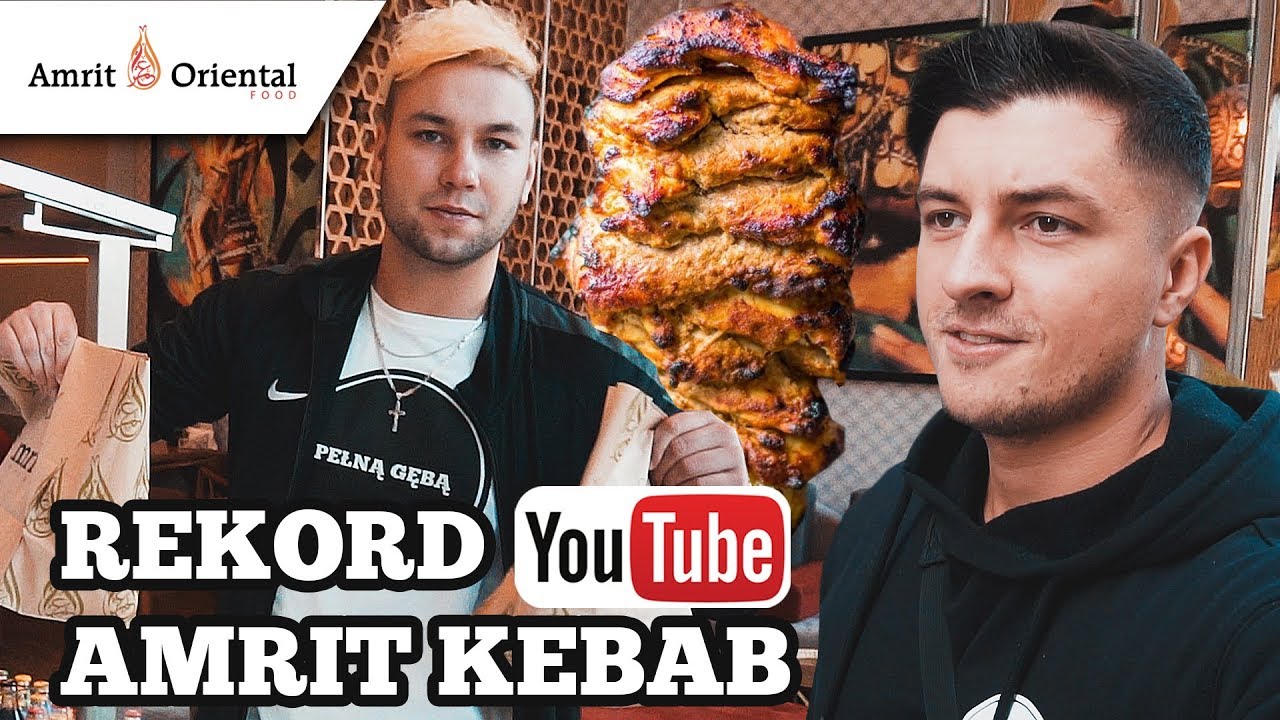 Amrit Kebab - REKORD Polski YouTube! | PEŁNĄ GĘBĄ