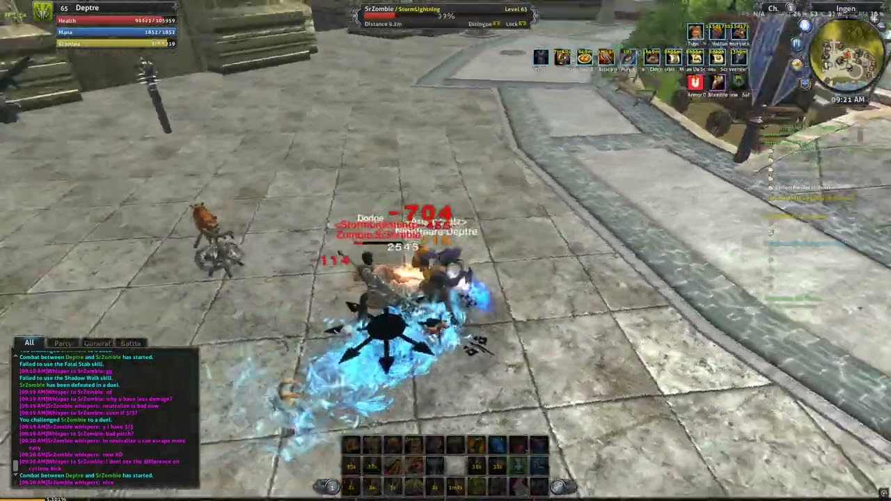 Revolution RaiderZ - Deptre vs SrZombie