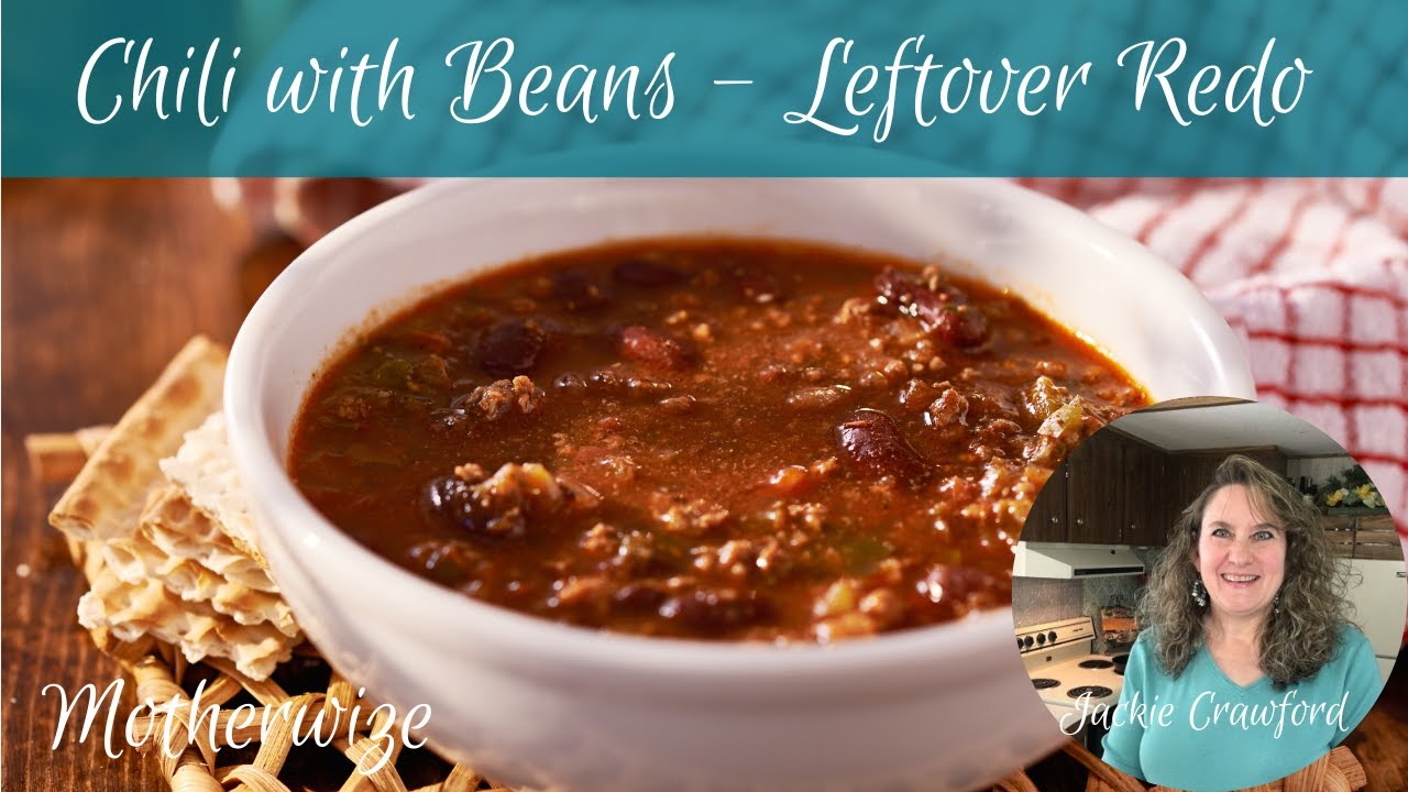 Chili with Pintos a Leftover Redo #chili #pintobeans #leftovers