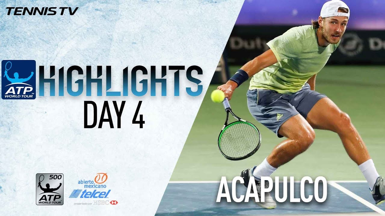 Highlights: Pouille, Bautista Agut Reach Dubai SFs