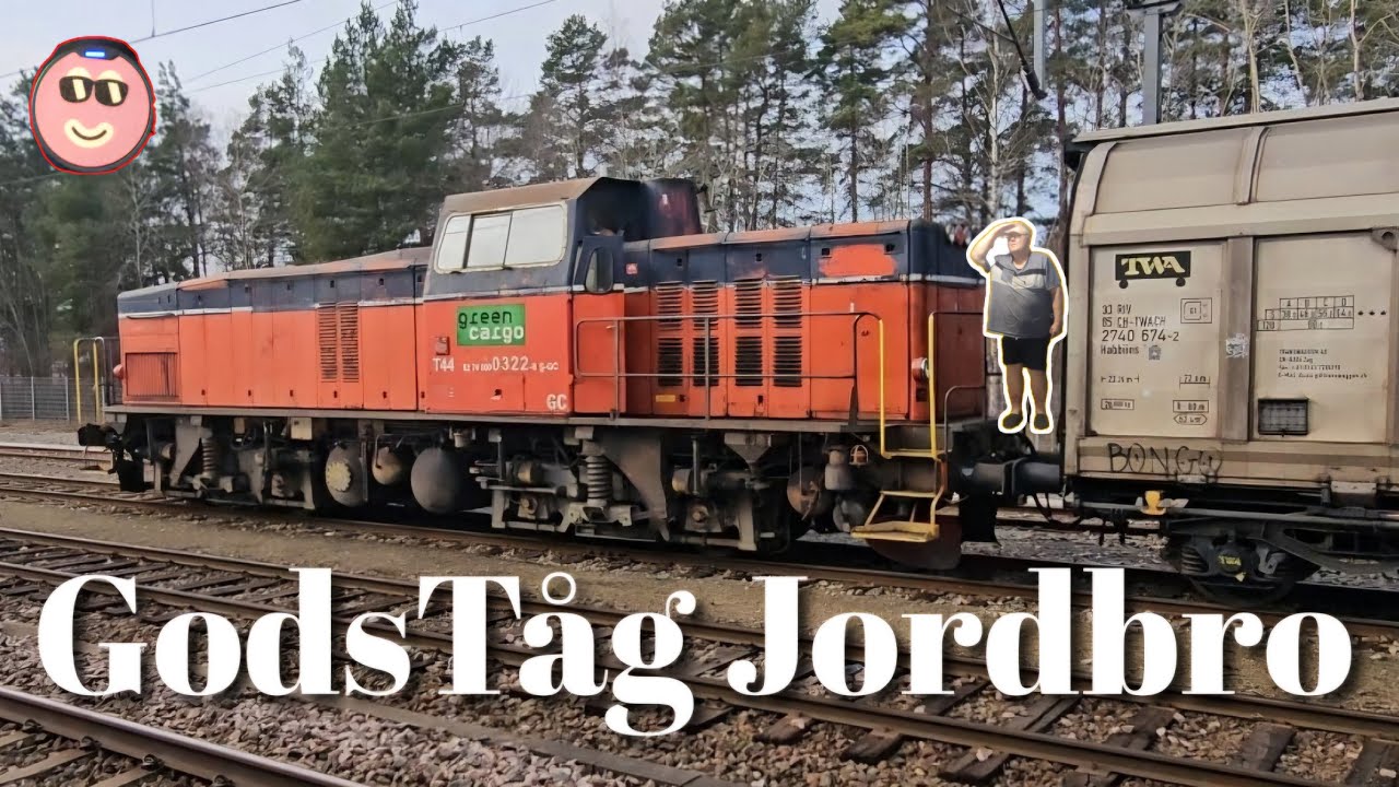 Godståg I Jordbro & Några Störande X60
