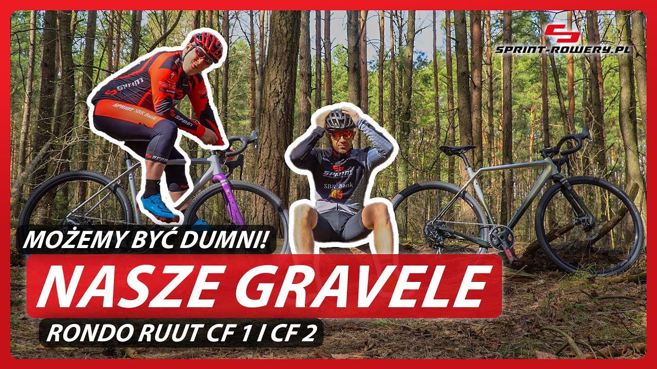 MOŻEMY BYĆ DUMNI! Polski karbonowy rower gravel Rondo RUUT CF 1 i CF 2