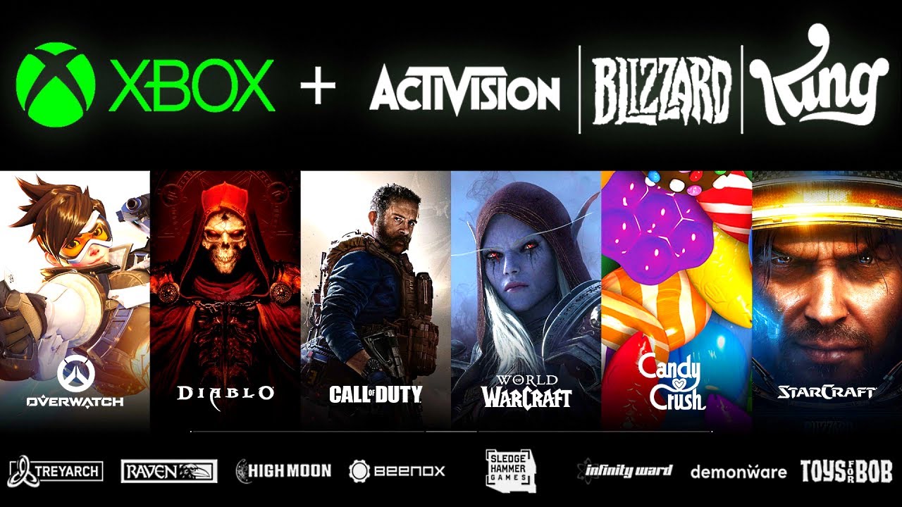 XBOX BUYS ACTIVISION FOR $70 BILLION DOLLARS...