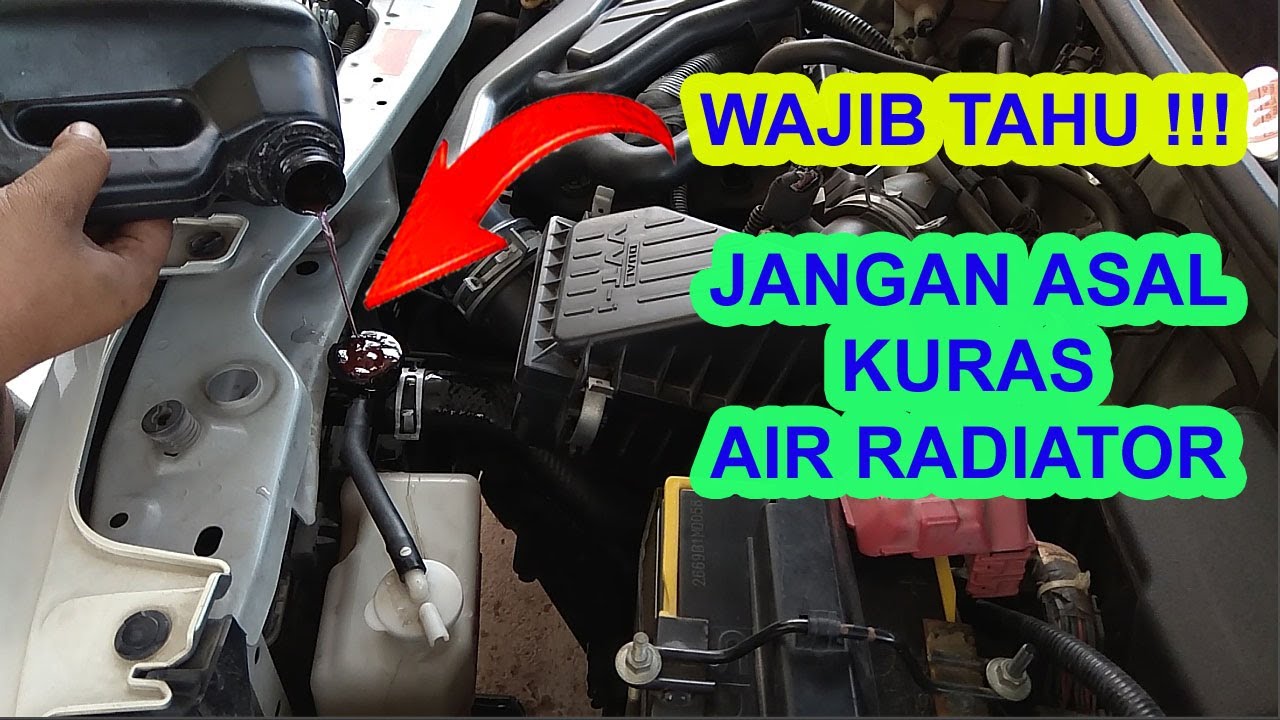 CARA MENGURAS AIR RADIATOR | JANGAN SAMPAI SALAH