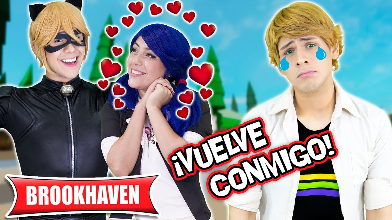 MARICHAT REAL | Adrien ruega por amor a Marinette 😱💔| roblox Miraculous