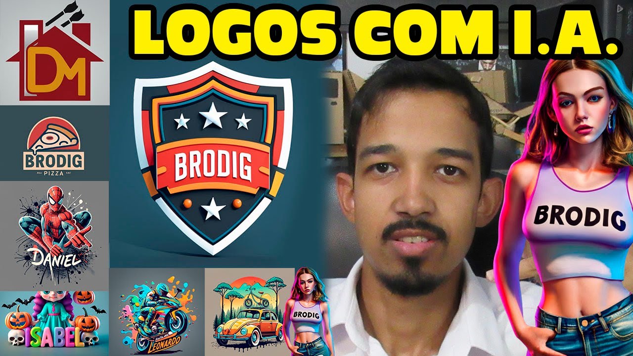 Como Criar LOGO com Inteligência Artificial Grátis o resultado vai te surpreender #ideogram