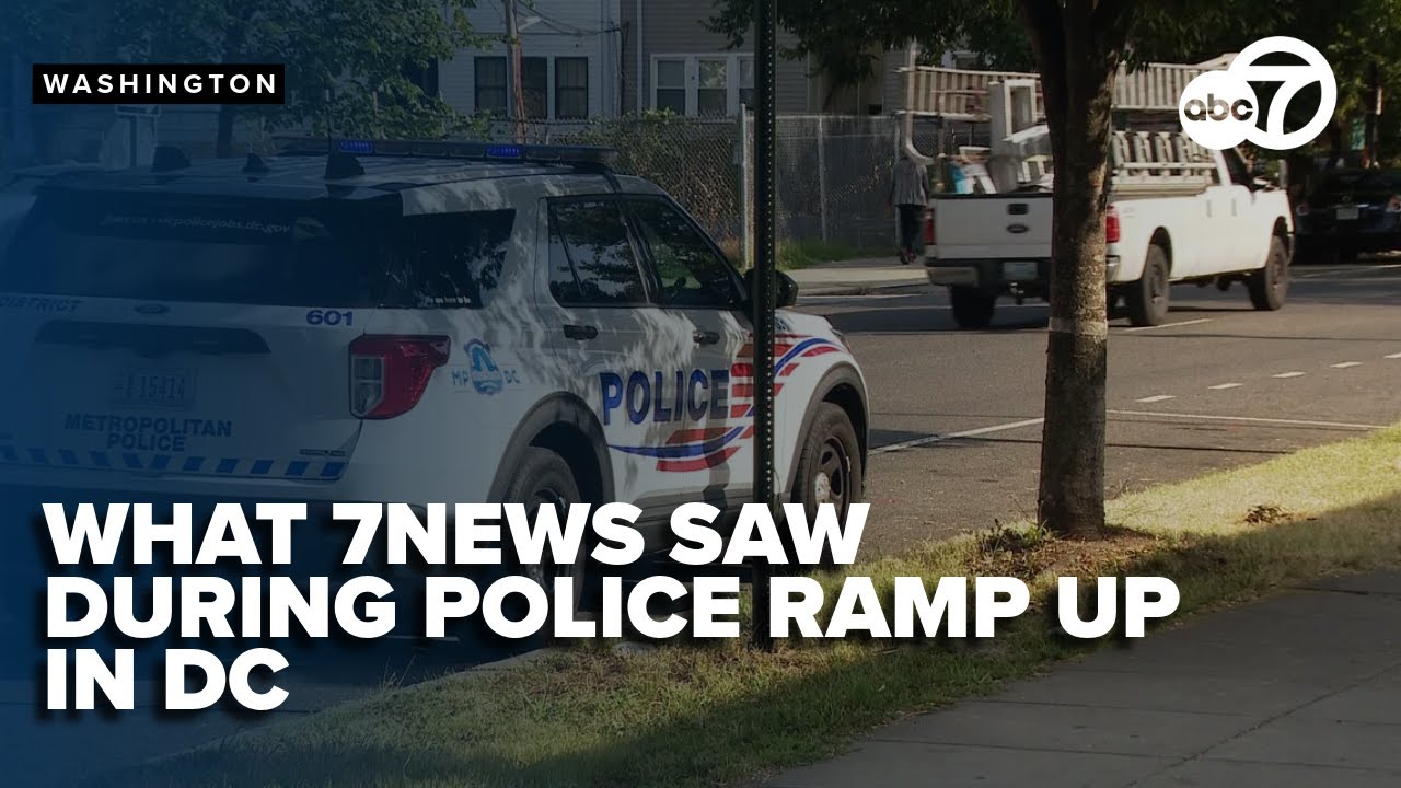 What 7News saw on Day 1 of federal law enforcement ramp-up in DC; how some reacted