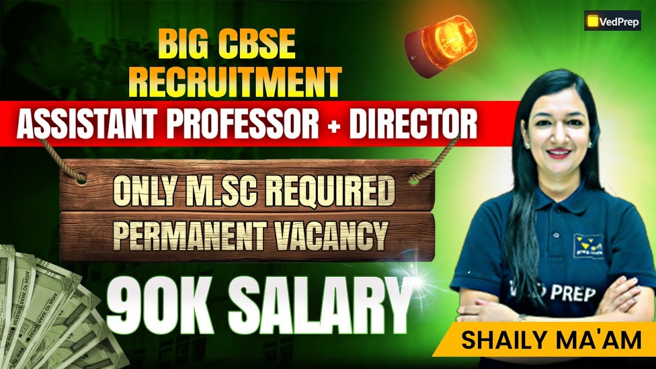 Big Government Teaching Jobs | Only M.Sc Required | Permanent Job | 90K Salary