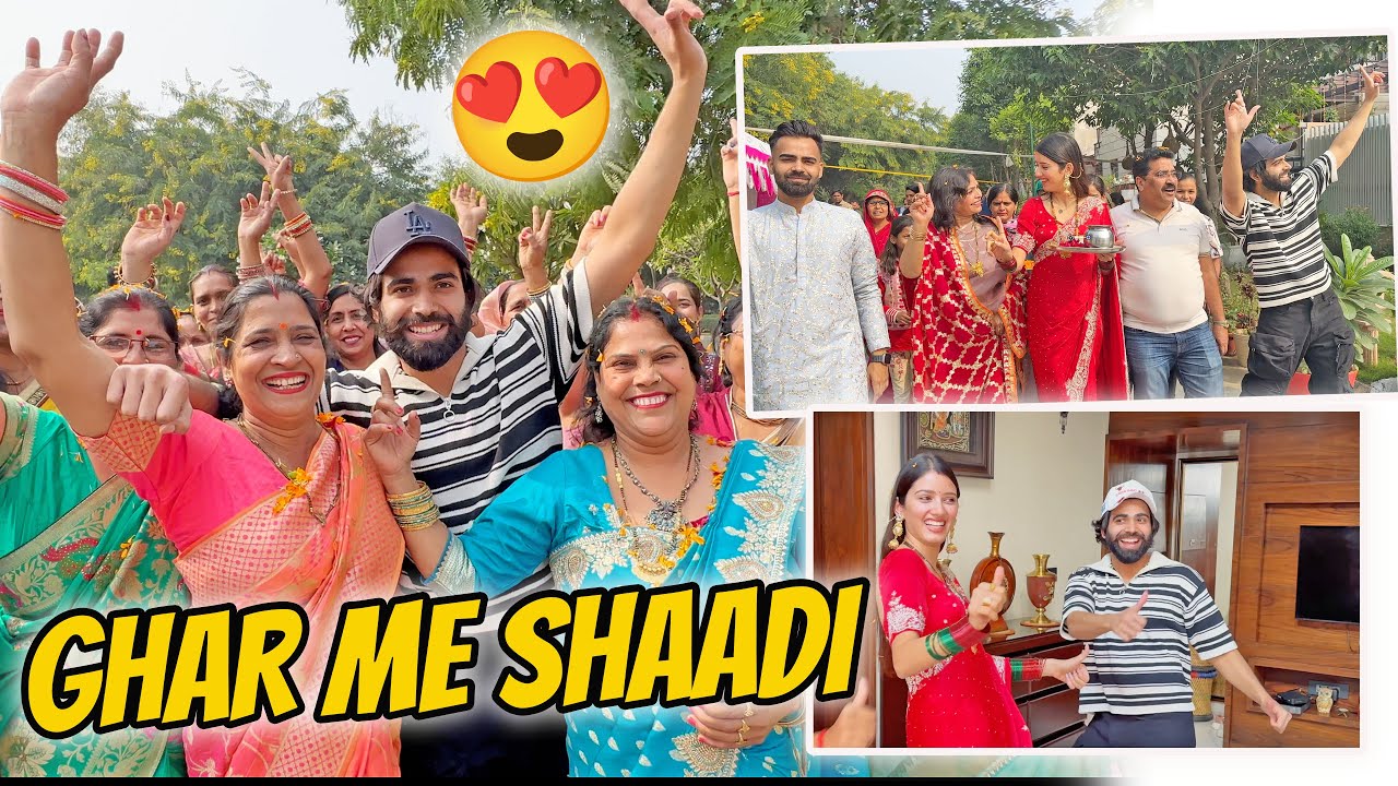 Didi ki Shaadi 💥🙏🏻 | Ghar me mana Jashan 🤩🥳