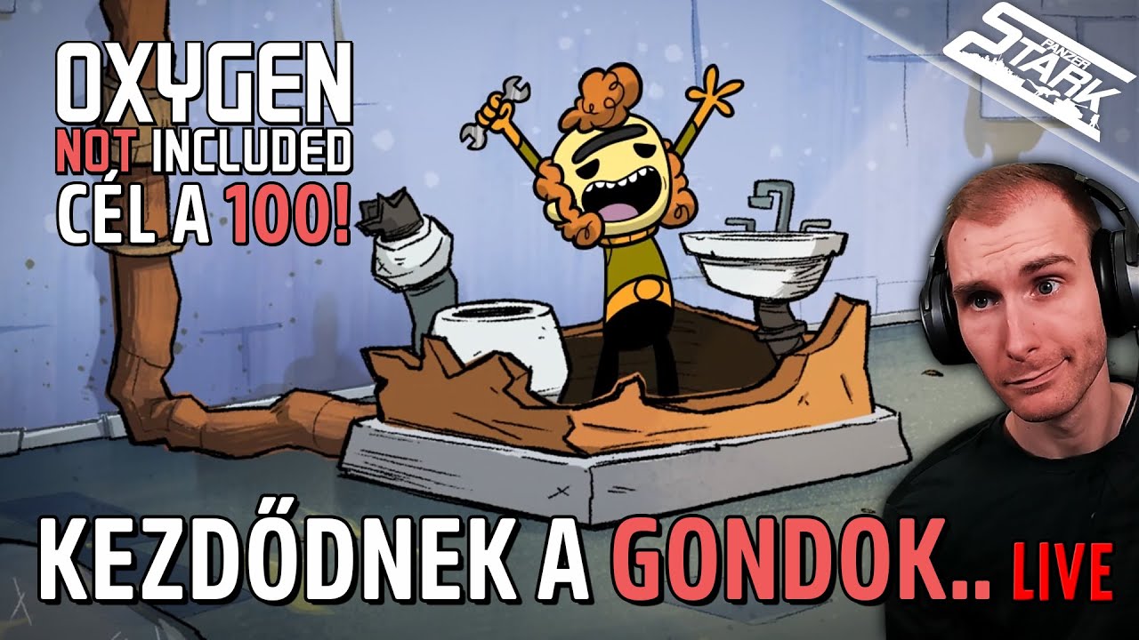 Kezdőnek a GONDOK... Több VÍZ Kell! - ONI: A Százak #4 - Stark LIVE