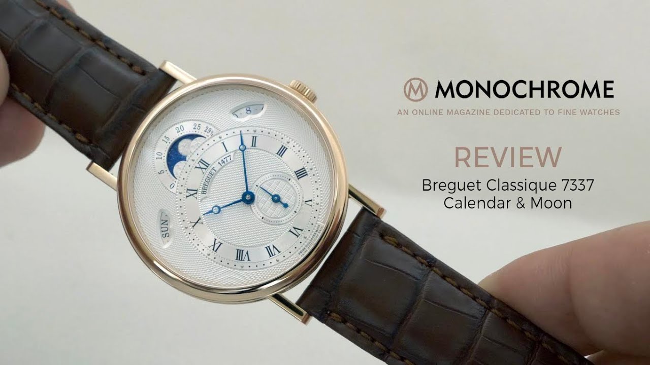 REVIEW: Breguet Classique 7337 Calendar & Moon (2020 models)