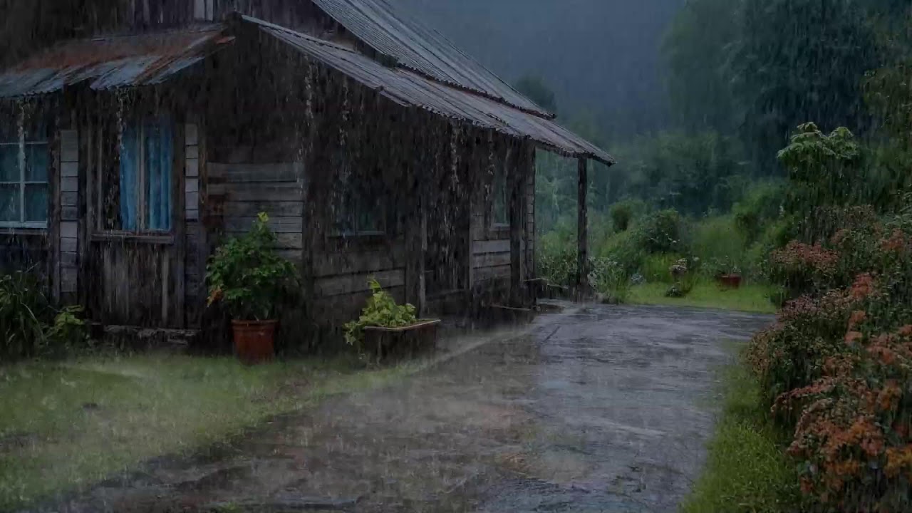 Lasciati Cullare 🌙 Suoni di Pioggia per Rilassarti e Scivolare nel Sonno 🌧️