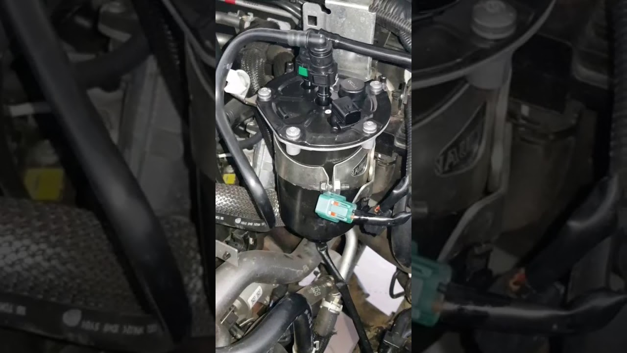 Замена топливного фильтра Navara NP300 D23