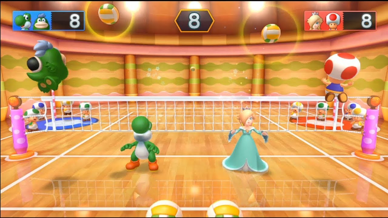 Mario Party 10 - Airship Central (2 Player - Master CPU) Rosalina, Spike, Toad, Yoshi  #175