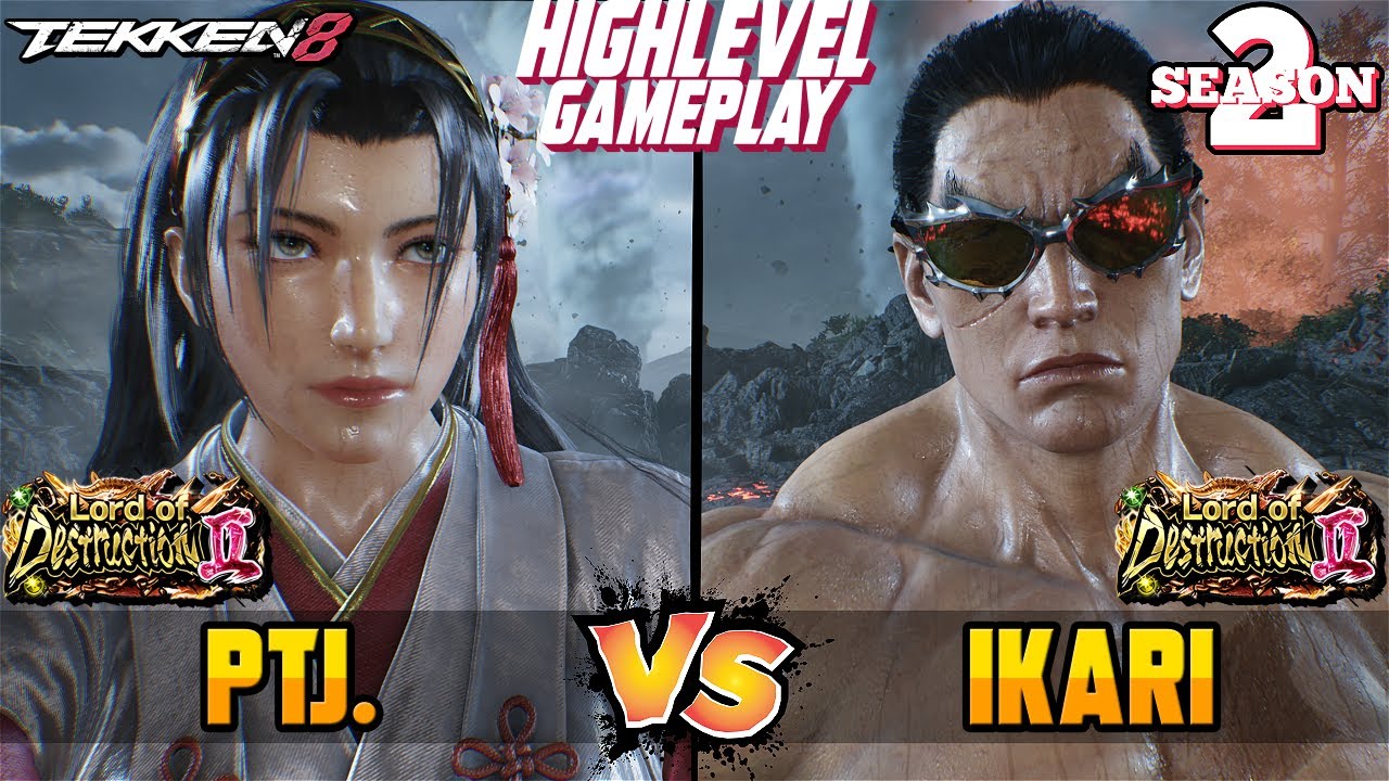Tekken 8 &ndash; PTJ (Jun Kazama) vs IKARI (Kazuya Mishima) &ndash; T8 High Level Gameplay!