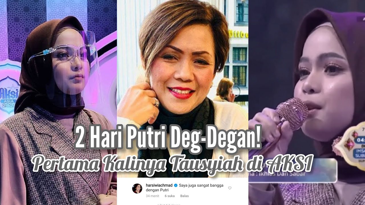 Tausyiah di AKSI, Direktur Program SCM, Harsiwi Achmad Bangga dengan Putri