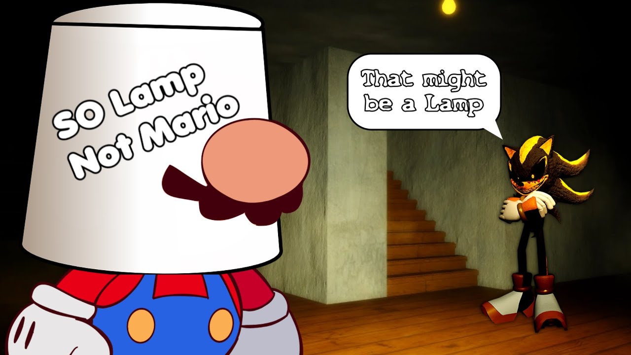 Mario gets SCARED in ROBLOX Pillar Chase 2!