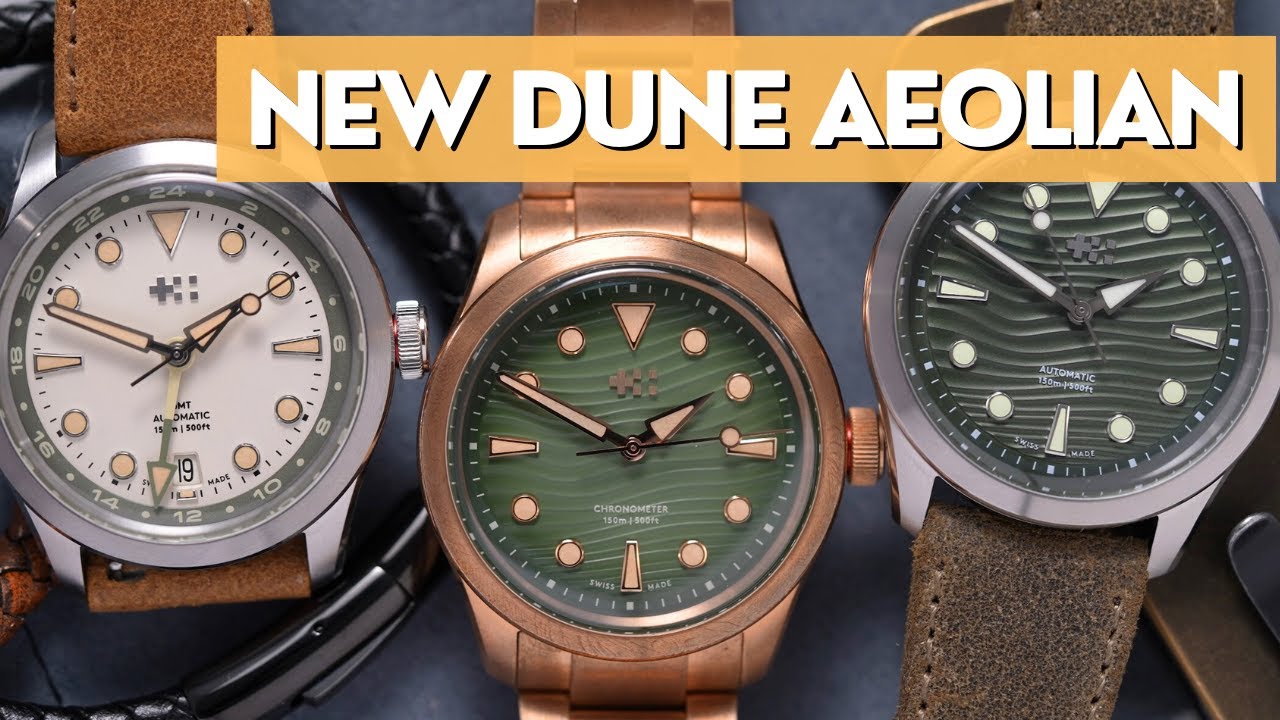 Christopher Ward's NEW C65 Dune Aeolian - Best Field Watch Dial?