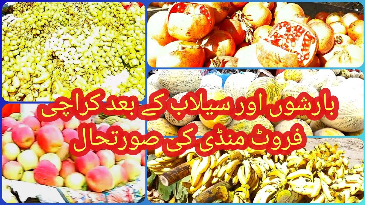 Fruit Mandi Price Update after Flood in Pakistan