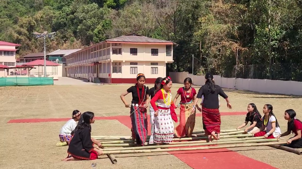 Bamboo dance ll Arunachal Pradesh Statehood Day ll