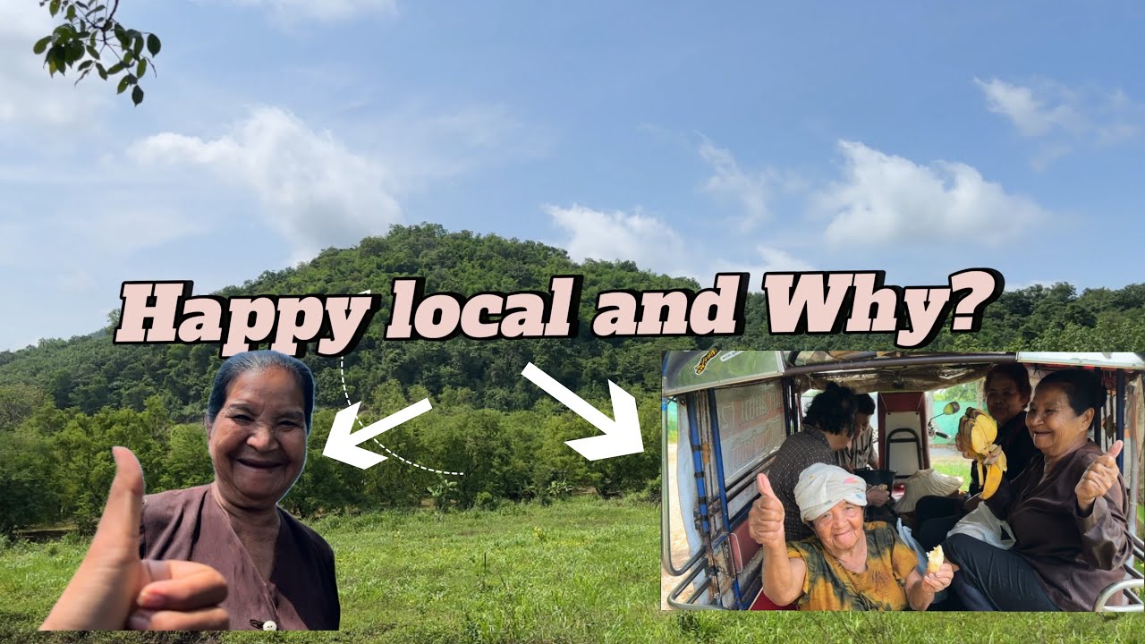 Happy rural living in Loei, Thailand