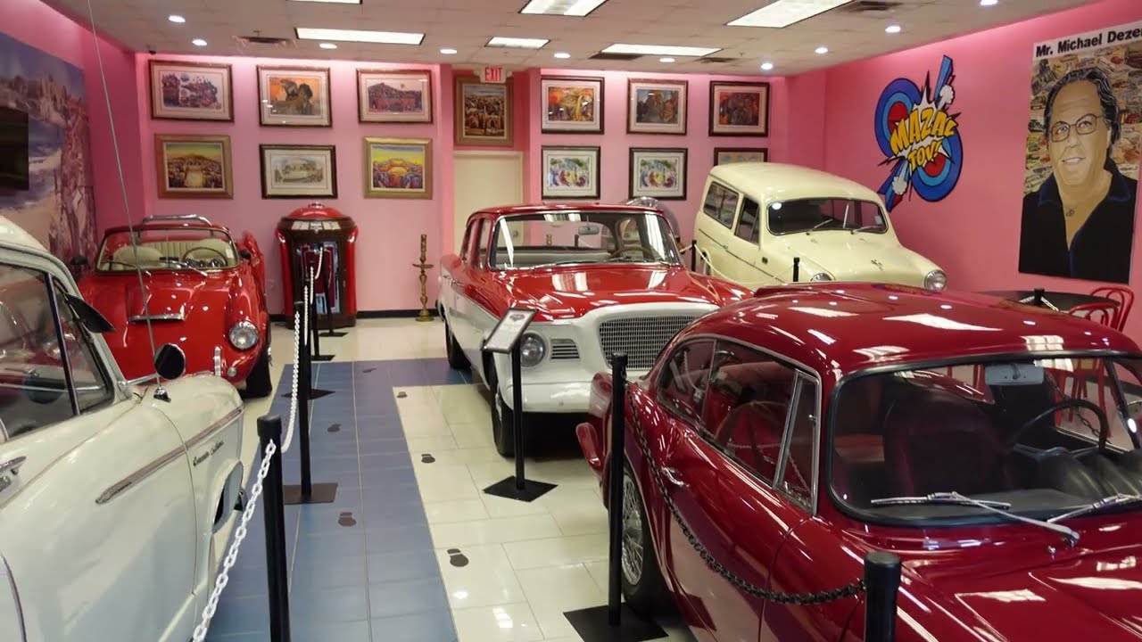 Visiting the Orlando Auto Museum at Dezerland Park in Orlando, Florida.