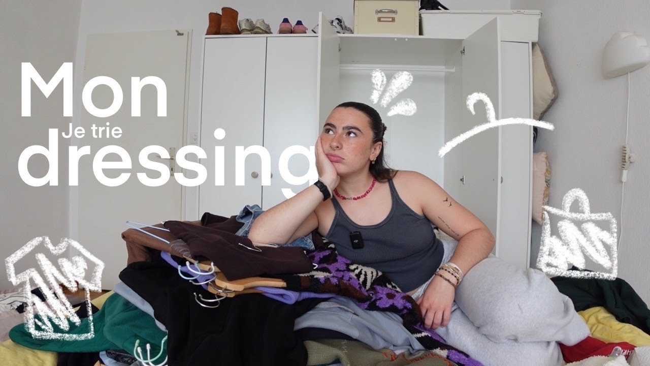 on trie mon dressing (promis c'est fun)