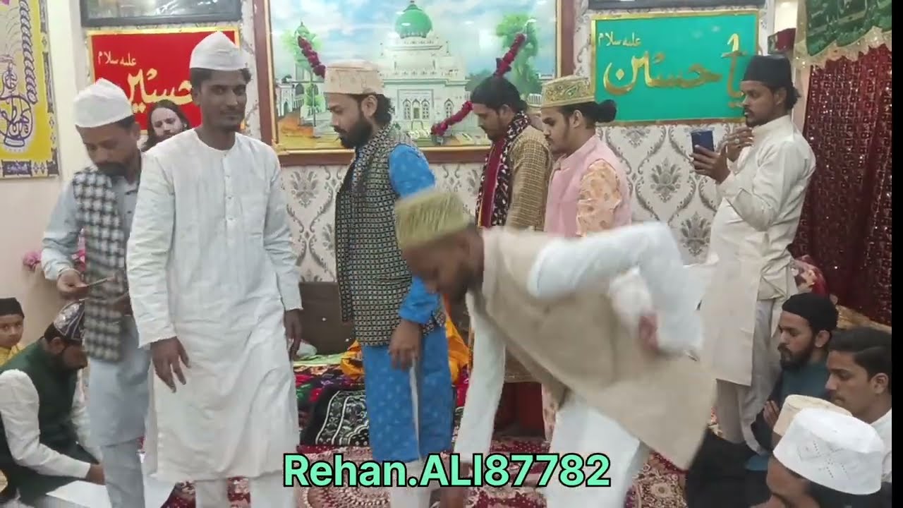 Farsi Kalam khanqahe warsia Jabalpur Kavval gulam waris Deva Sharif Lucknow Up #qawali  
