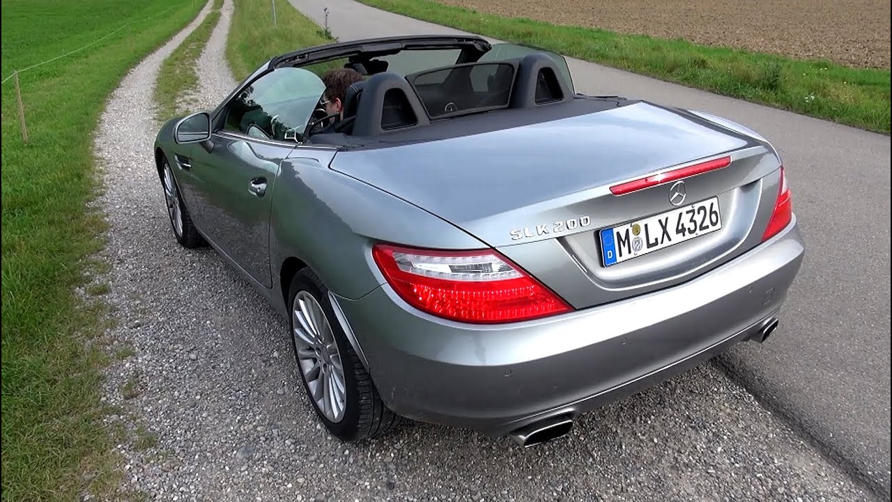 2014 Mercedes SLK 200 184 HP Test Drive