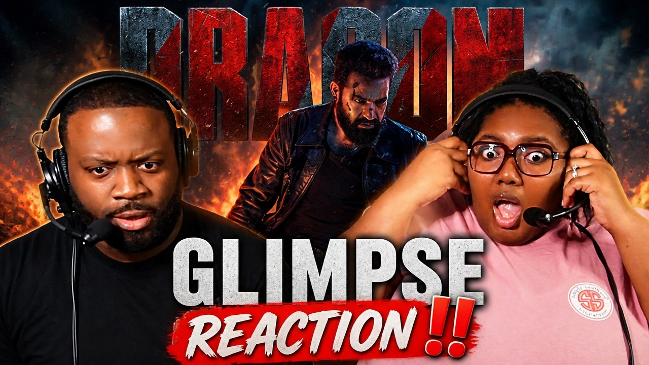 Dragon Glimpse &mdash; телугу | NTR | Анил Капур | РЕАКЦИЯ 🧑🏾&zwj;💻‼️