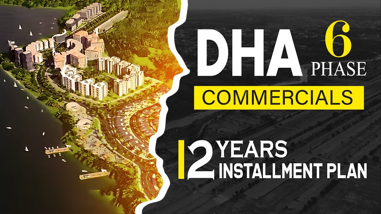DHA Phase 6 Islamabad 🔥 - Commercial Plots for Sale | 2 Years Easy Installment Plan | dha 6