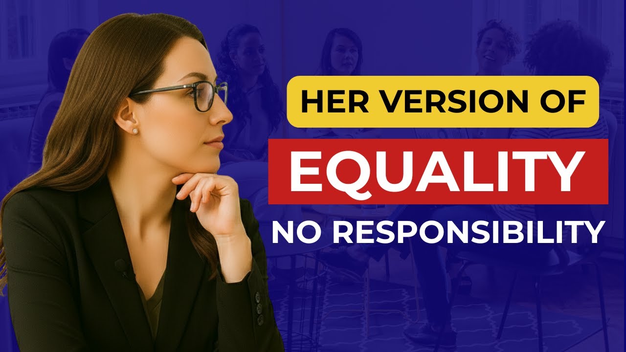 Women Want Equality - But Not Responsibility. Men Are Finally Calling It Out