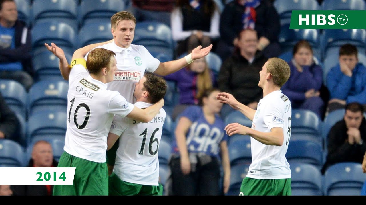 Jason Cummings Bags A Brace As Hibs Win At Ibrox | Rangers 1 Hibernian 3 (2014)
