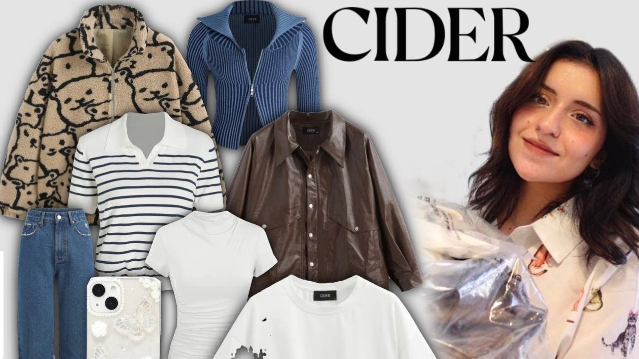 مشتريات بنات لطيفة من CIDER (تجهيزات لفصل الخريف و الشتاء)
