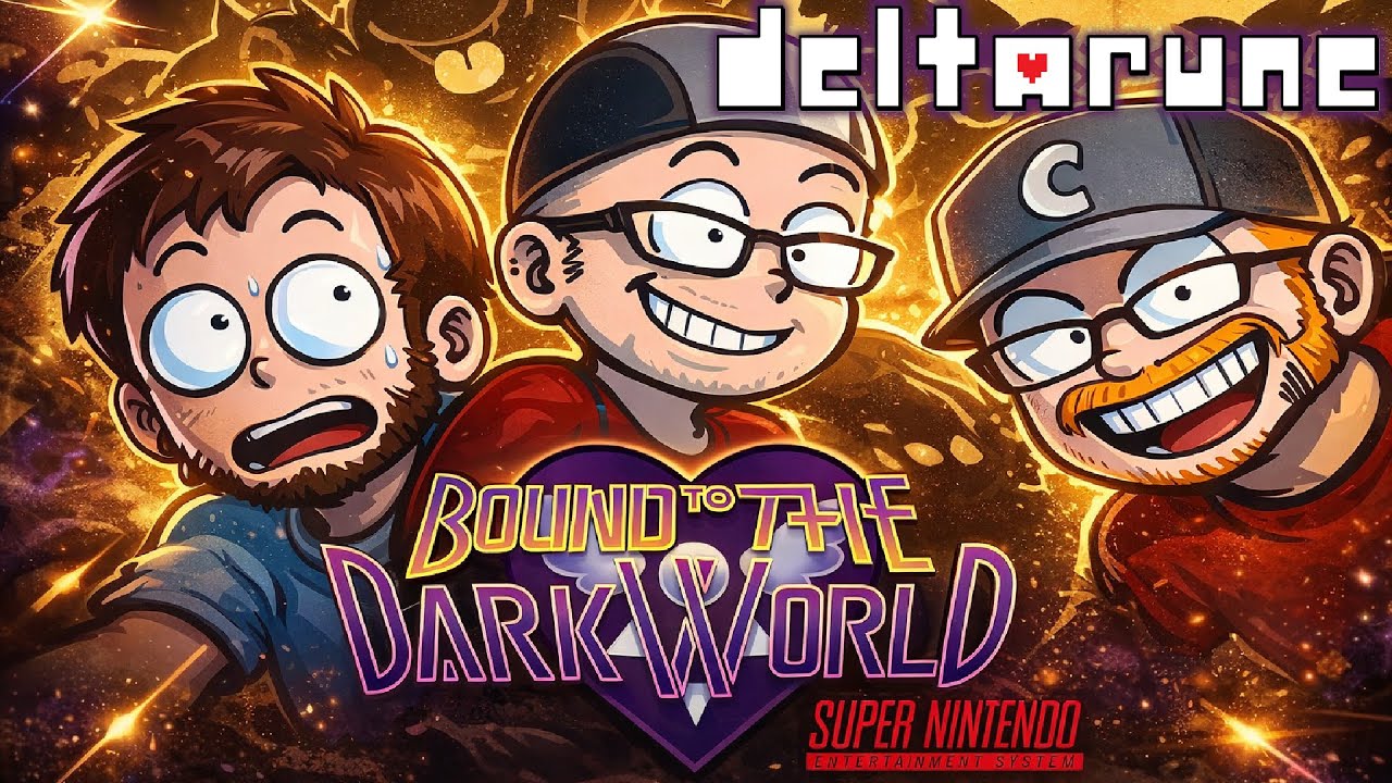 DELTARUNE in EARTHBOUND?! Bound to the Dark World (Chapter 1) LIVE